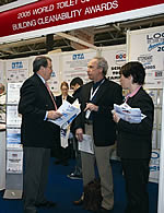 Photo of the 2005 Cleaning Show BTA stand