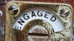 Photo of an 'Engaged' sign