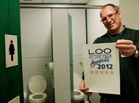 Photo of award winning loo at Paignton Zoo